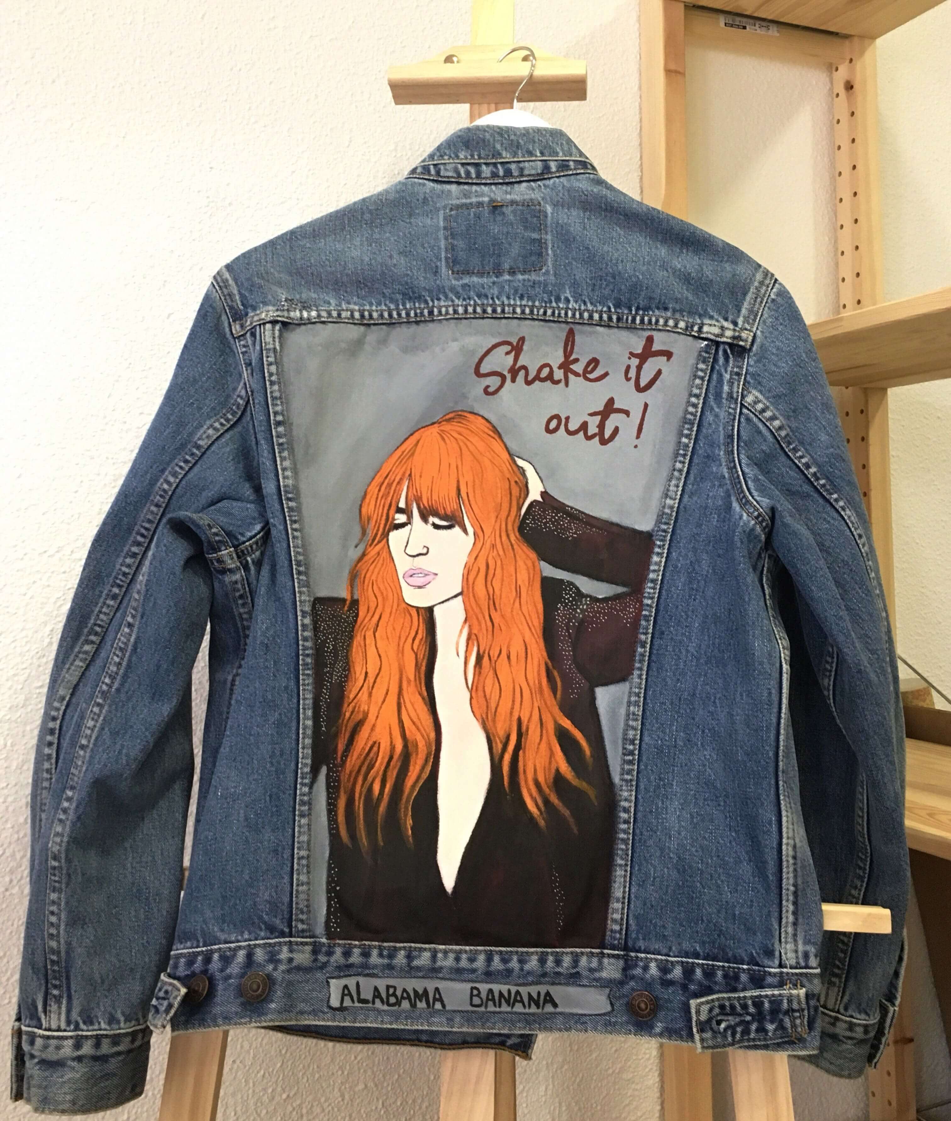 Cazadora personalizada pintada a mano: desde 169€ - ALABAMA BANANA